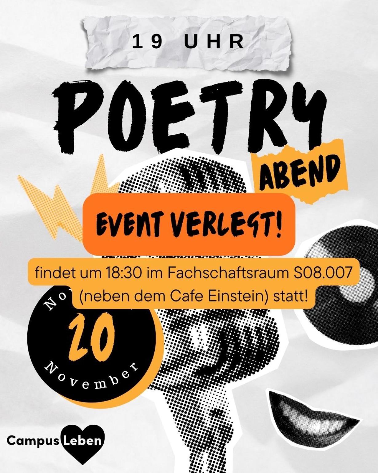 VERLEGT Poetry Abend